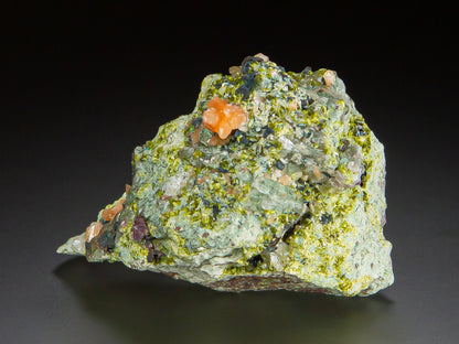 Microcline, Quartz, & Epidote