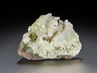 Quartz, Prehnite, and Native Copper
