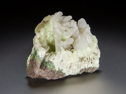 Quartz, Prehnite, and Native Copper