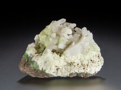 Quartz, Prehnite, and Native Copper