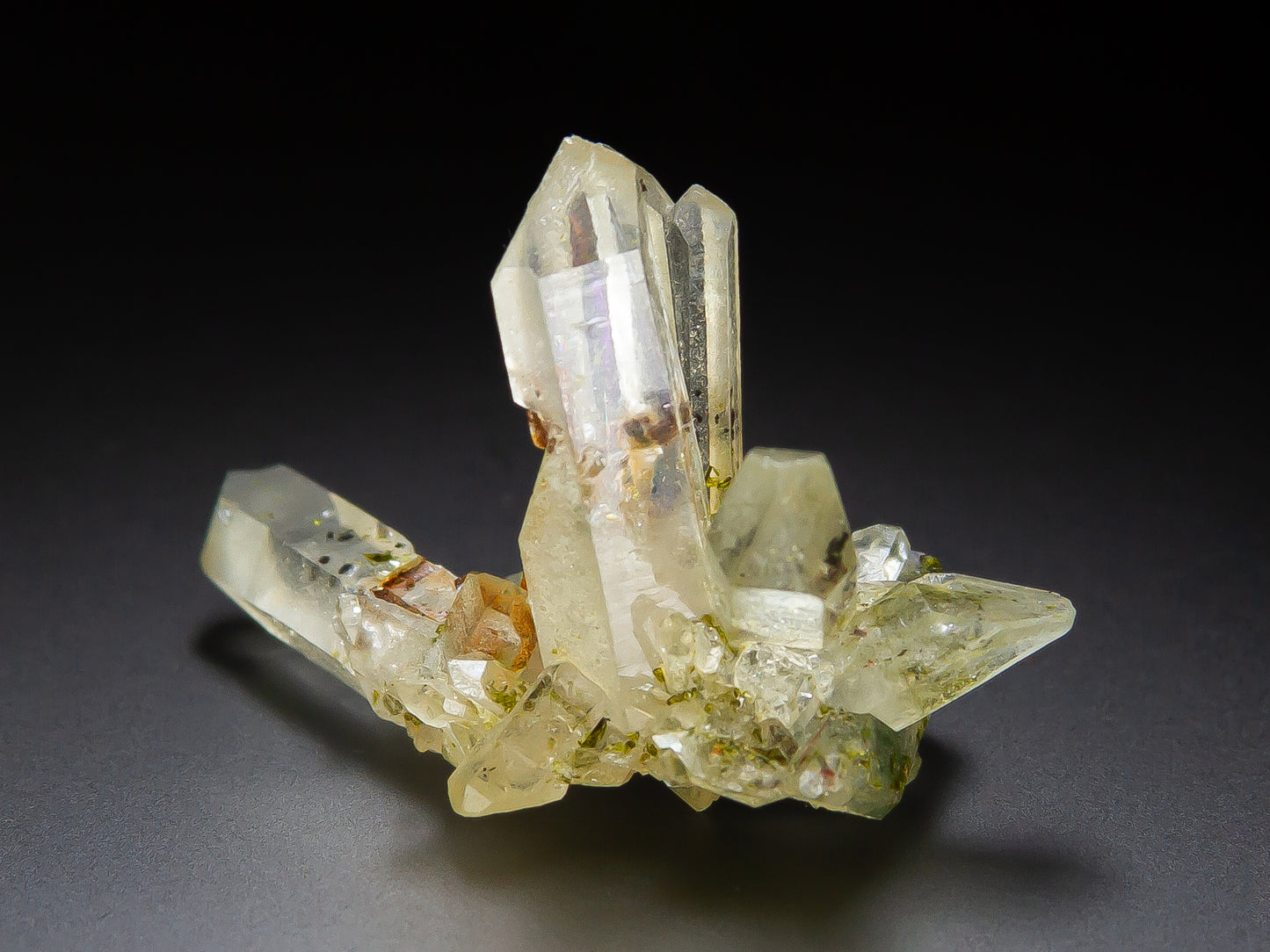 Quartz and Epidote