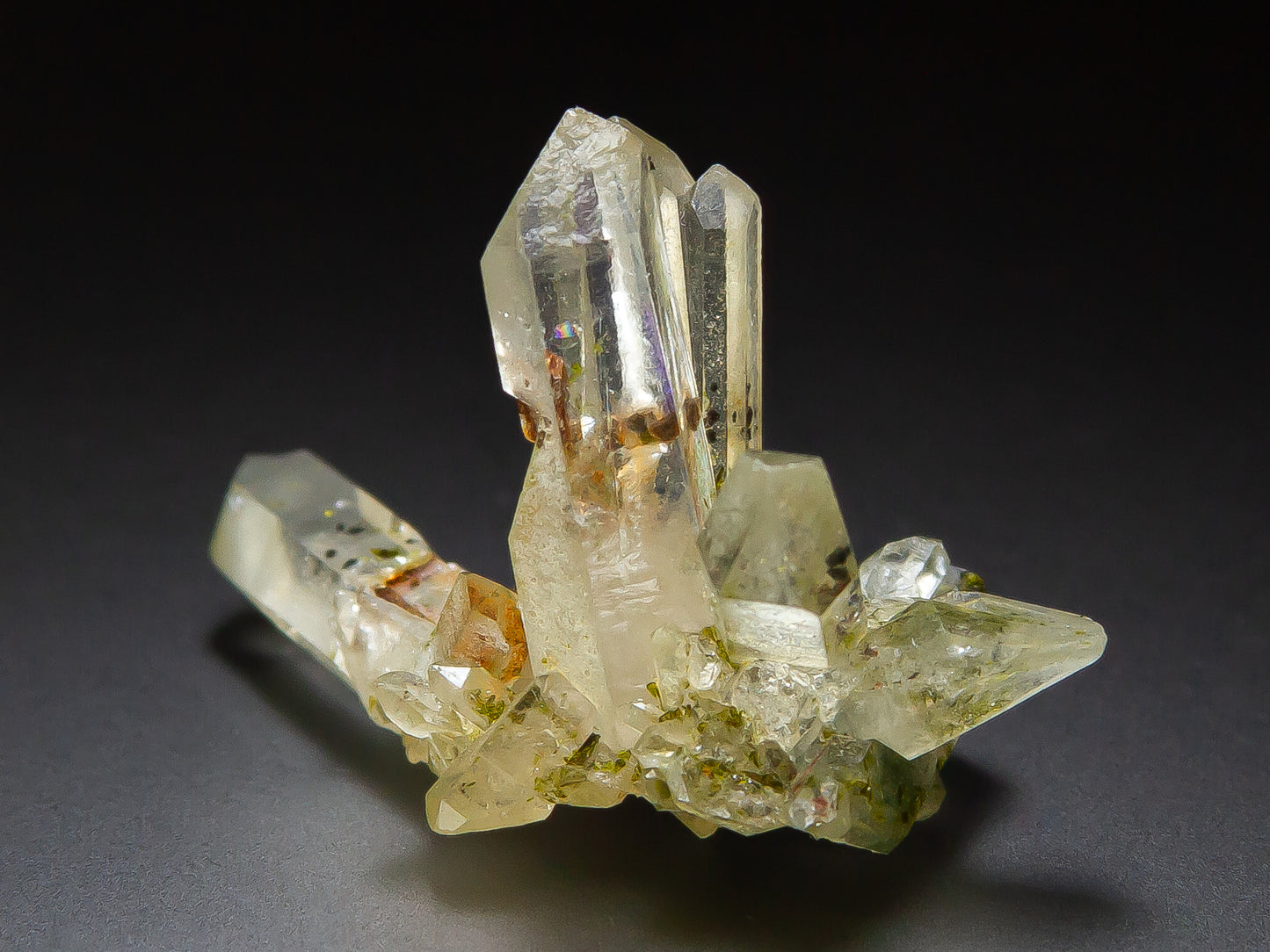 Quartz and Epidote