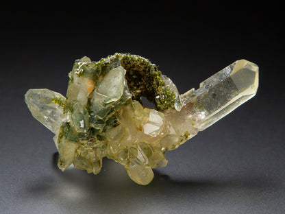 Quartz and Epidote