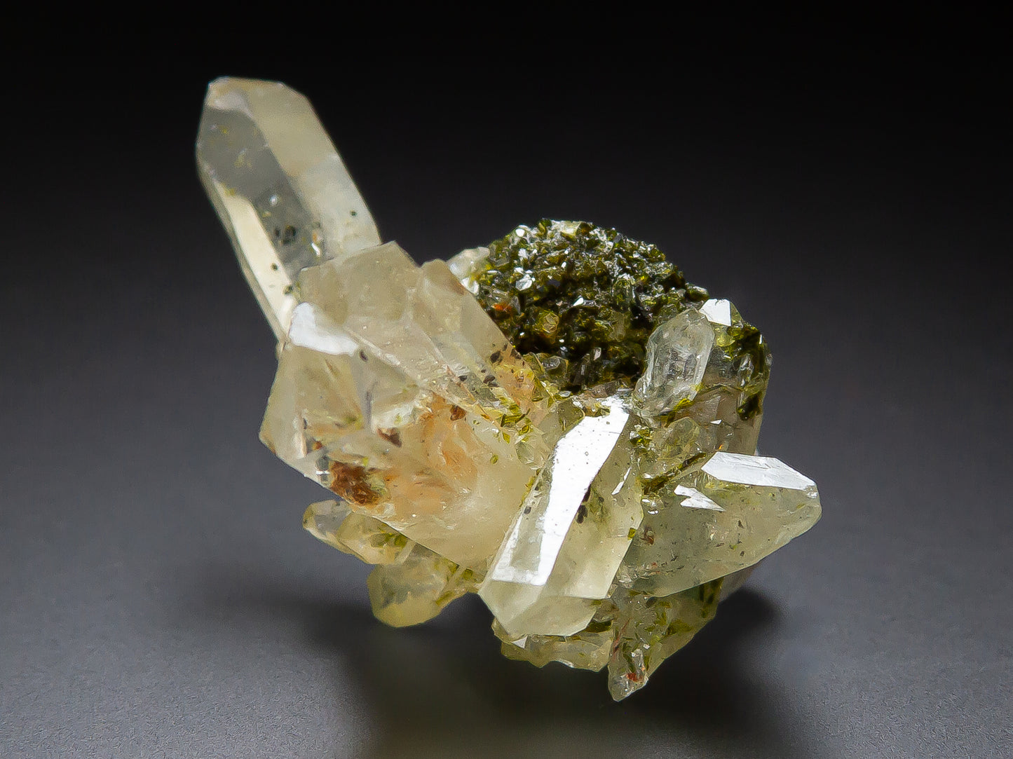 Quartz and Epidote