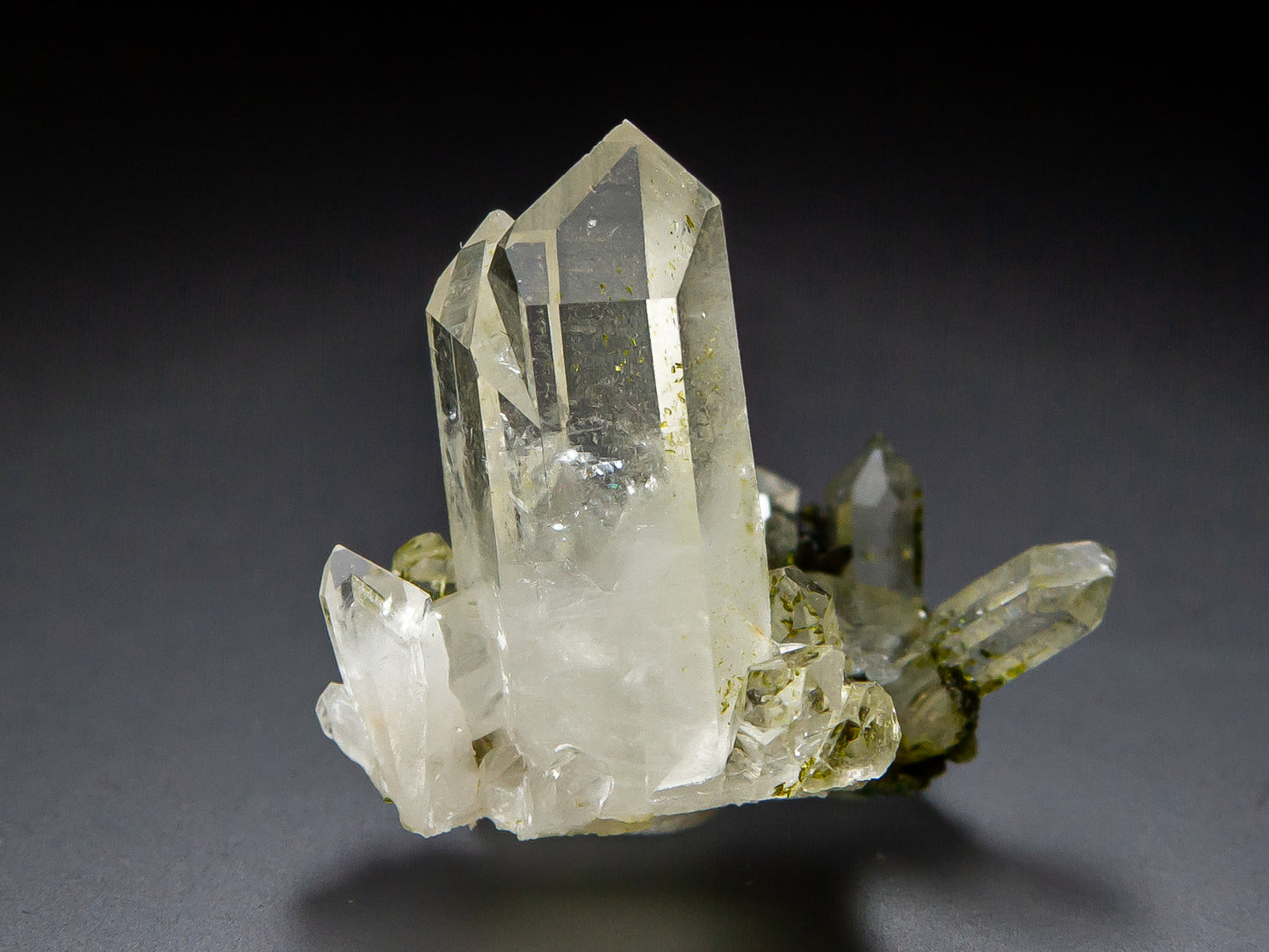 Quartz and Epidote