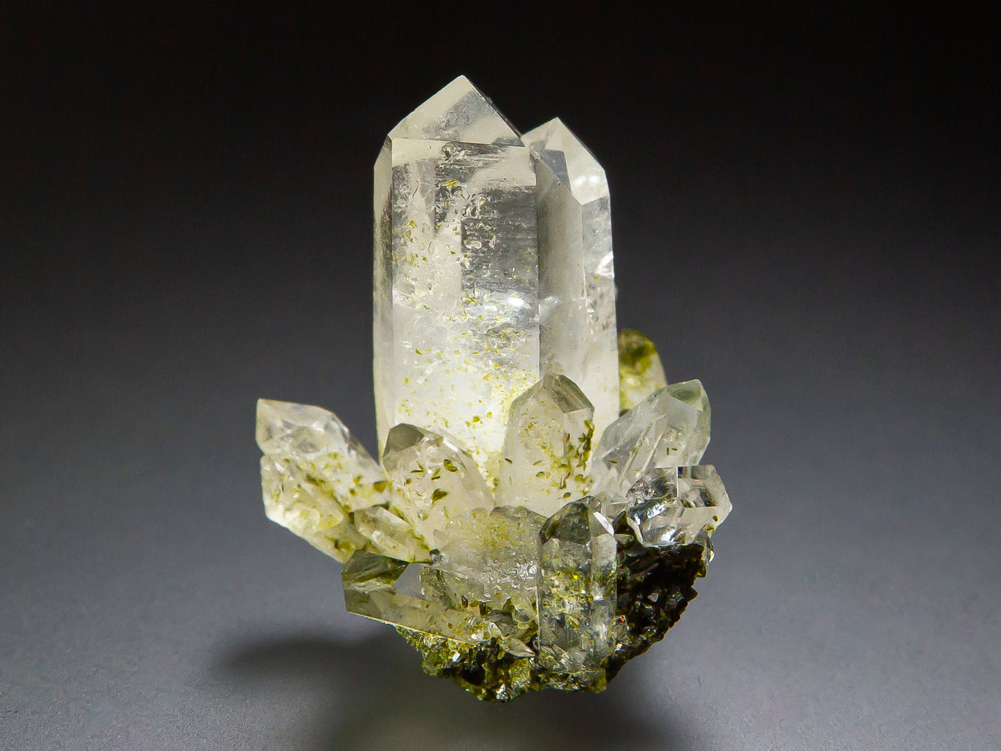 Quartz and Epidote