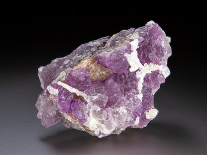 Fluorite and Orthoclase