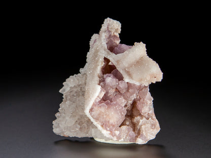 Fluorite on Quartz Epimorph after Calcite