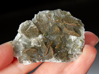 Calcite and Chalcopyrite