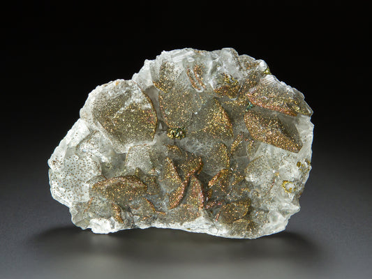 Calcite and Chalcopyrite
