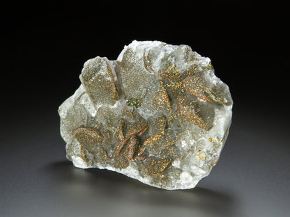 Calcite and Chalcopyrite