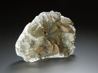 Calcite and Chalcopyrite