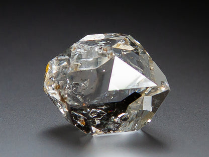 Quartz Var. Herkimer Diamond with Enhydro
