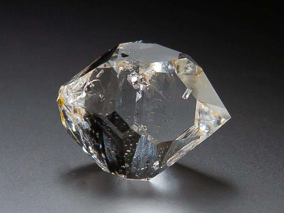 Quartz Var. Herkimer Diamond with Enhydro