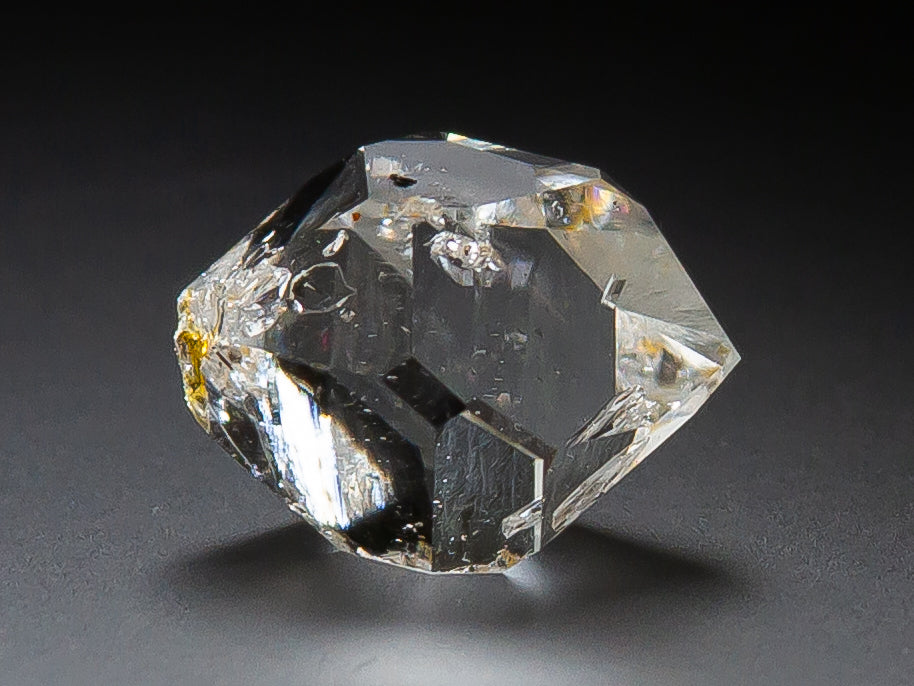 Quartz Var. Herkimer Diamond with Enhydro