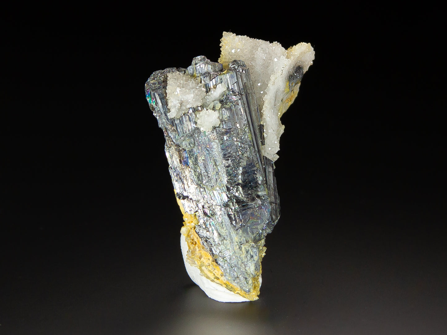 Stibnite and Quartz