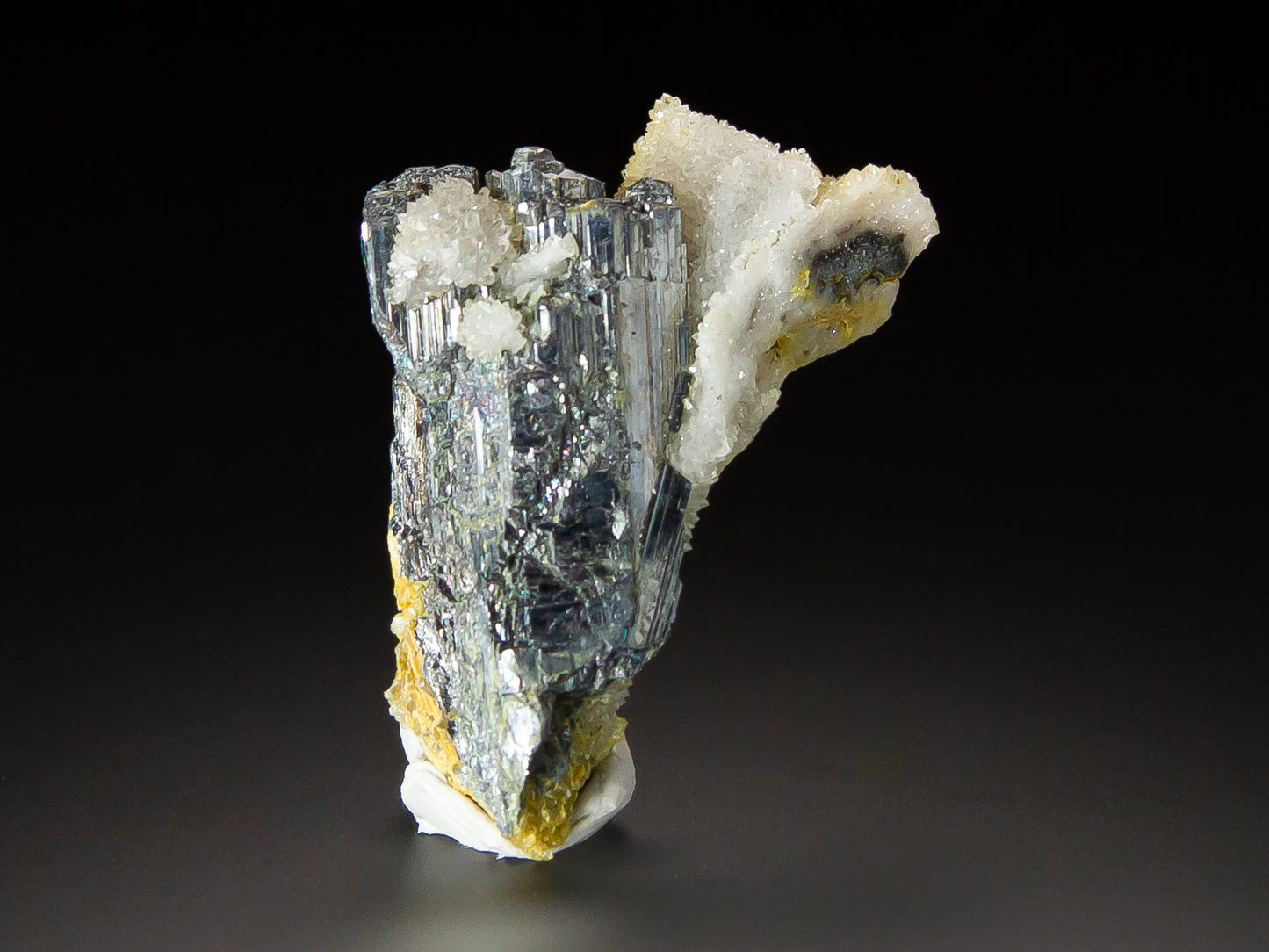 Stibnite and Quartz
