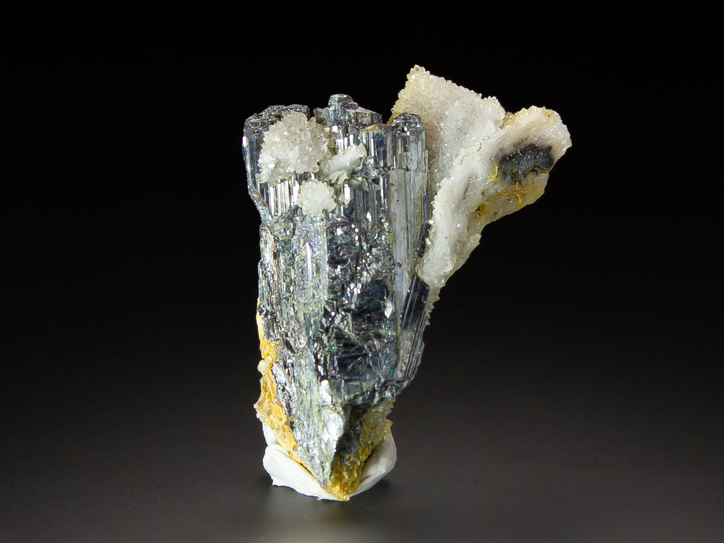 Stibnite and Quartz