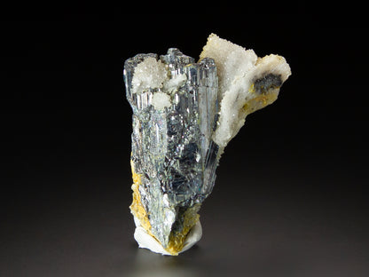 Stibnite and Quartz