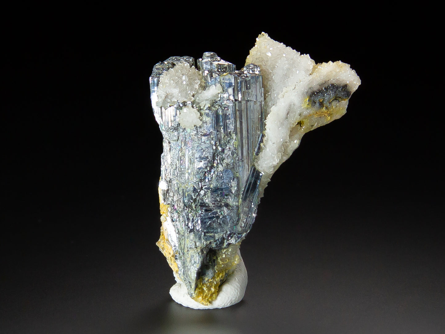 Stibnite and Quartz