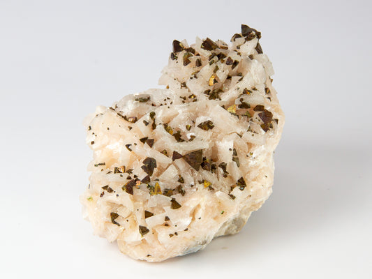 Dolomite and Chalcopyrite