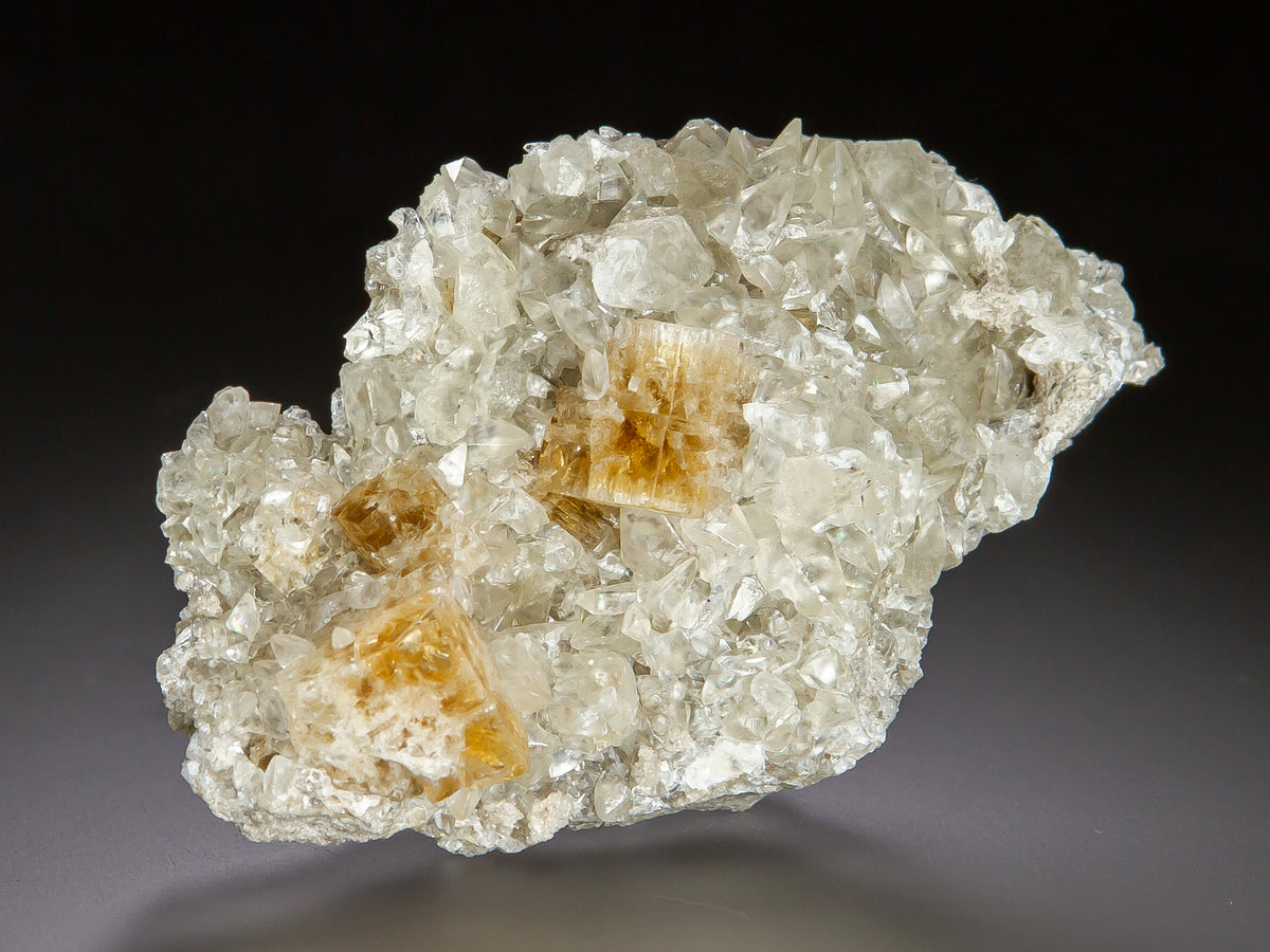 Fluorite and Calcite