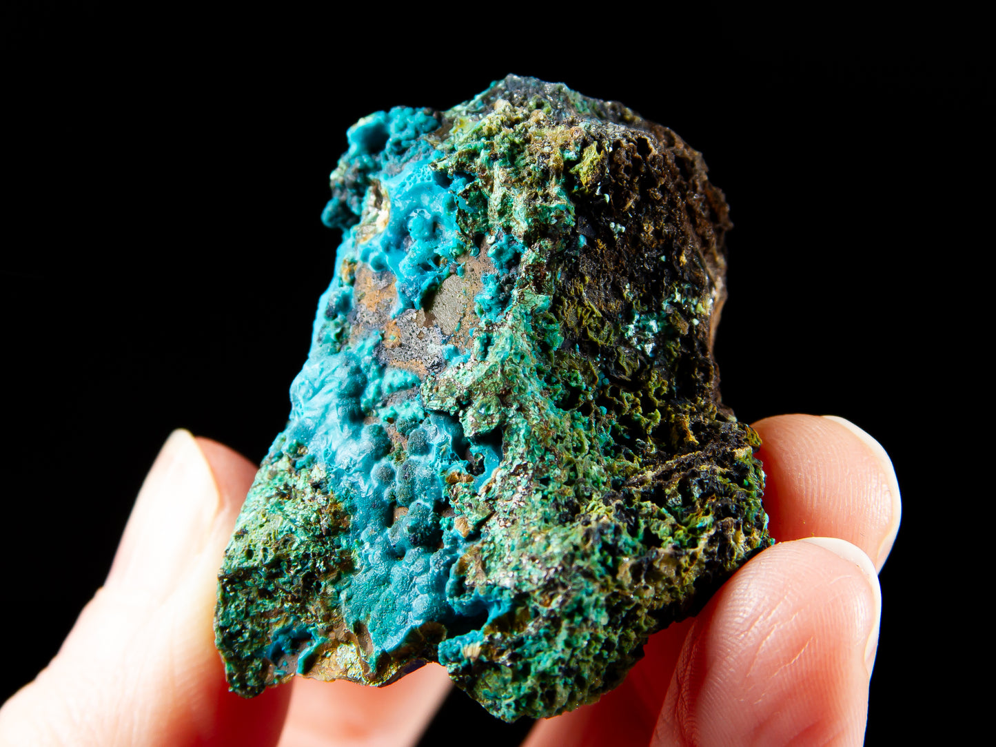 Chrysocolla & Quartz