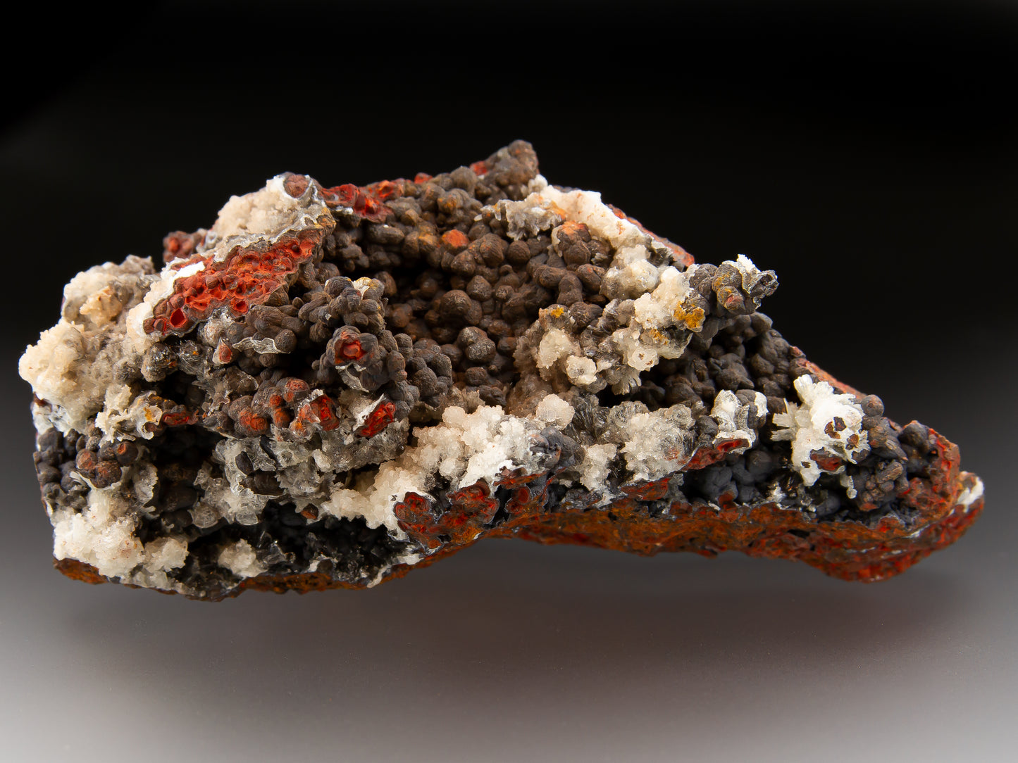Adamite and Austinite on Goethite
