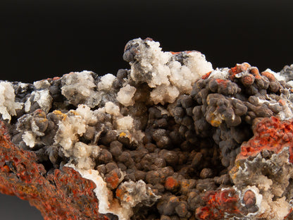 Adamite and Austinite on Goethite