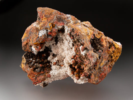 Adamite and Austinite on Goethite