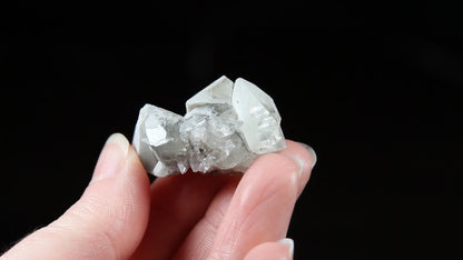 Calcite with Marcasite Inclusions