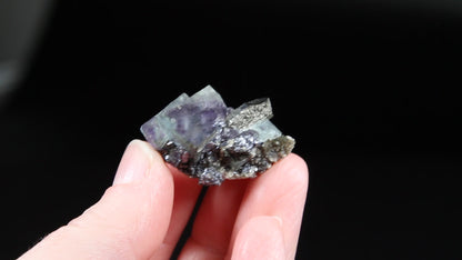 Fluorite and Arsenopyrite