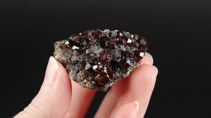 Spessartine Garnet with Hyalite Opal