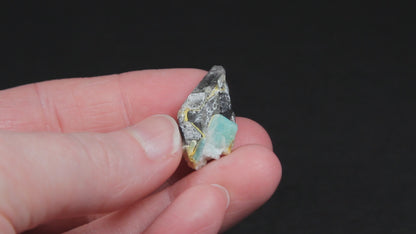 Quartz Var. Smoky with Amazonite