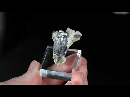 Stibnite and Quartz