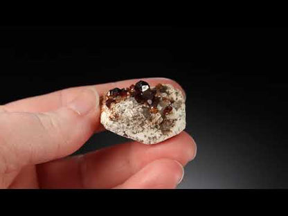 Spessartine and Smoky Quartz