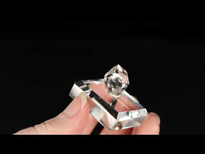 Quartz Var. Herkimer Diamond with Enhydro