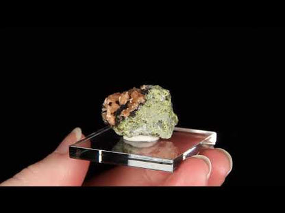 Microcline Var. Adularia and Native Copper