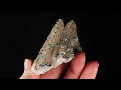 Calcite and Malachite