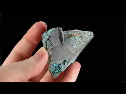 Quartz and Chrysocolla